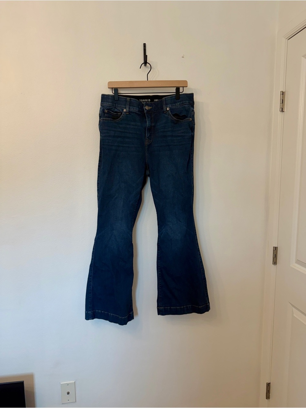 torrid Dark Blue Flare Jeans